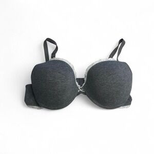 Aerie White‎ Heart and Lace Paige Bra